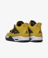 Nike Air Jordan 4 Retro Lightning Yellow – Kids Size 6Y (408452-700)