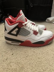 Size 6 (GS) – Jordan 4 Retro OG 2020 Low Fire Red