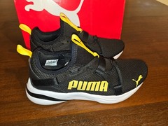 PUMA Softride RIFT Slip On Pop Jr. puma black pete white Size 6 C
