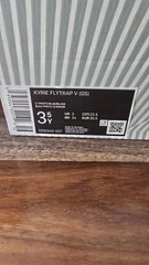 Size 3.5 (GS) – Nike Kyrie Flytrap 5 Mid Light Photo Blue Red Plum