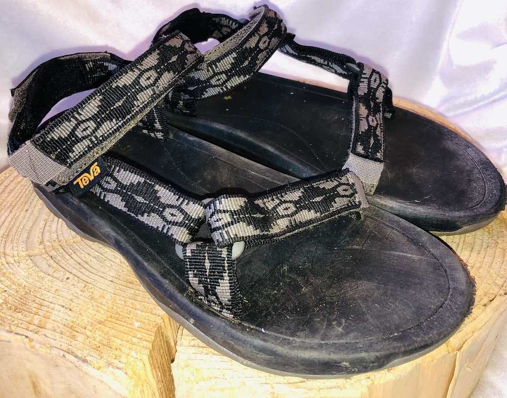 Teva Kids Size 3 Black Hurricane XLT 2 Sport Sandals 1019390C Active Comfort