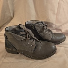 Bullboxer Kids Shoes Boots Half Boots, Gray, EUR 37M US 6.5