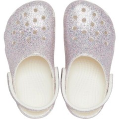 Crocs Classic 206993-9DI Clogs Kids US 5Y Mystic Glitter Comfort Shoes QLW301