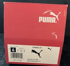 Puma Cool Cat 2.0 Jr BX Junior Size 6 / Women’s 7.5 Pink And Black Slides
