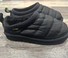 UGG Tasman Slippers Kids Size 1 Black