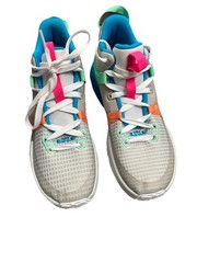 Nike LeBron Witness 7 GS Basketball Shoes Ghost Pink Blue DQ8650-003 Size 7Y