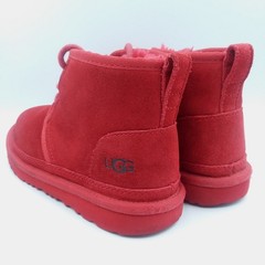 Ugg Neumel II Fluff Chukka Boots Big Kids Young Sz3 Suede Samba Red Chukka Boots