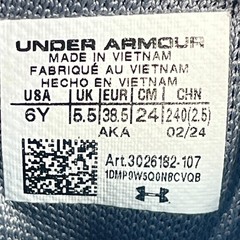 Under Armour Assert 10 Gray Blue Running Training Shoes 3026182107 Youth Size 6Y