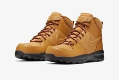 New Nike (GS) Grade School Kids Manoa Boots Wheat Black