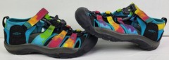 Keen Big Kids Newport H2 Rainbow Tie Dye 1018441 Sandals SEE PHOTOS Size 3 – GUC