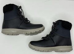 Columbia Youth Moritza Boot Unisex Size 3 Omni-Heat Waterproof Black Kettle 200G