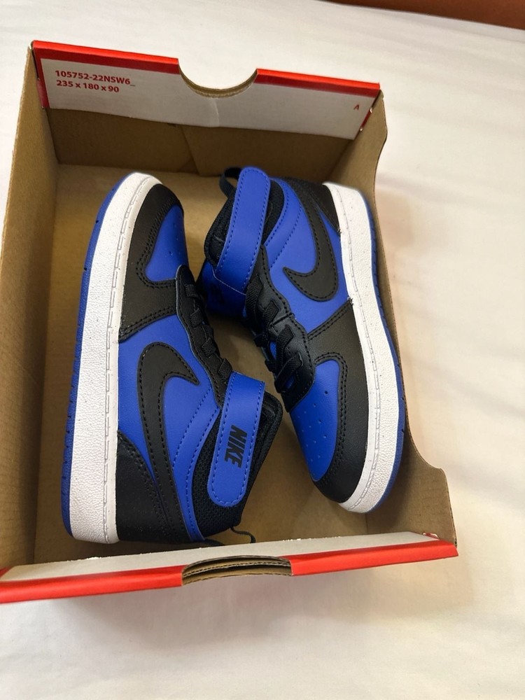 Nike Kids‘ Court Borough Mid 2 High Top Sneaker Little Kid