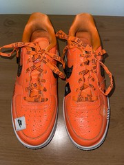 Nike Air Force 1 ’07 Premium GS ‚Just Do It‘ AO3977-800 Sz 5Y