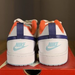 Nike Court Borough 2 Low White Dark Purple Dust – BQ5448-112 Size 5Y/6.5W
