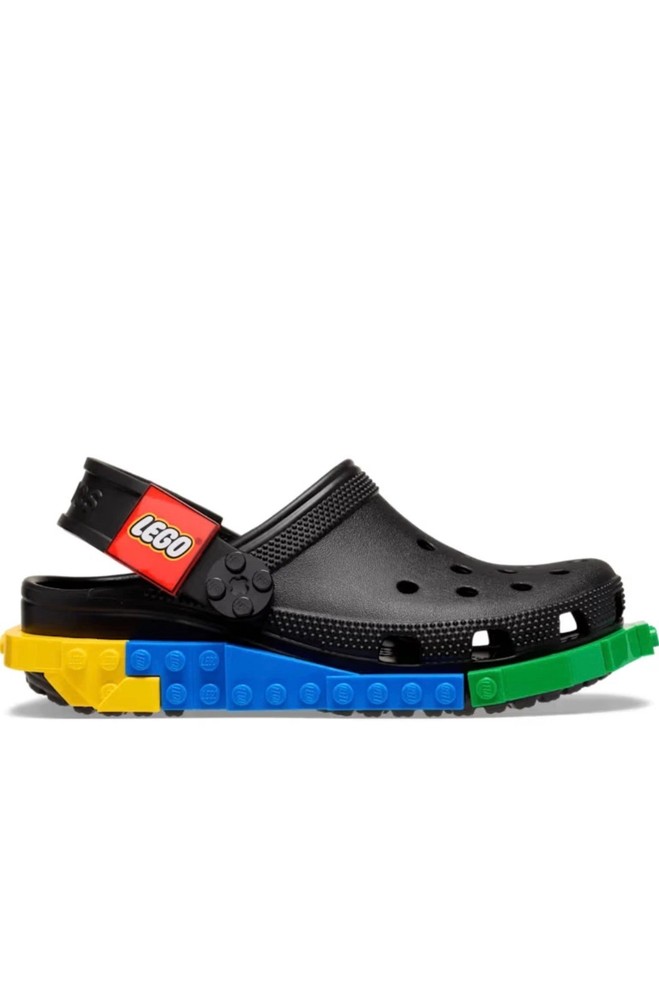 Crocs x LEGO 4lw System Clog Unisex Black Multicolor US 7w/5 youth 211873-001