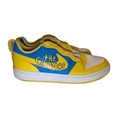 Nike Air Bart Shoes Size 7Y Simpsons Custom Jordan Sneakers 7 Y Boys Girls Kids