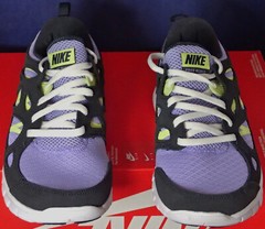 2021 Nike Free Run 2 Purple Pulse Silver Black Youth SZ 6Y ( DD0163-500 )