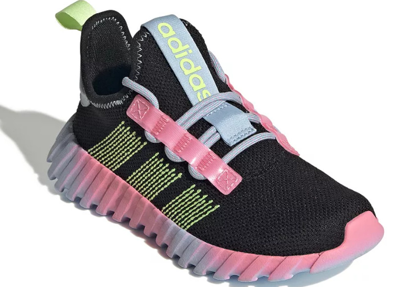Adidas Kaptir Flow K – Black Multi (Youth 6, Women’s 7.5)