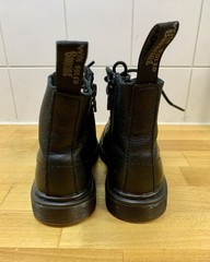 Dr. Martens 1460 Pascal Mono 8-Eye Combat Boot Toddler US 9 Black Virginia