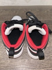 Jordan 1 Mid TD White/Gym Red-Black 640735-122 9C