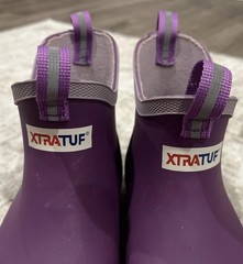Xtratuf Kid’s Ankle Deck Boot – Dewberry/Purple Gumdrop XKAB500Y Size 2M