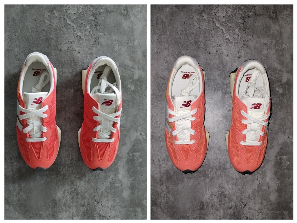 NB Kids 327 Orange Discontinued