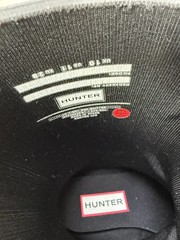 NWD $90 Hunter Little Kid First Classic Giant Glitter Boot Black US11/UK10/EU28