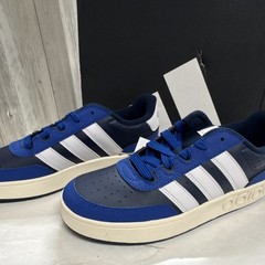 Adidas BreakBase J Blue/White JQ3062 Unisex Kids US 6 Sneakers