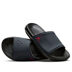 Rare Size 7 Nike Jordan Play Slide Anthracite University Red Pool Sandals DC9835