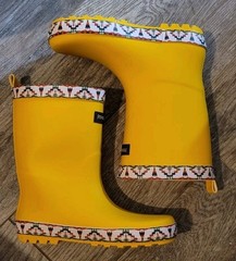 Pendleton TUCSON Mid Boot Rain Water Boots Yellow Unisex Kids 13/1 Outdoor NIB