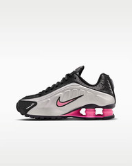 Nike Shox R4 Metallic Silver Big Kids‘ Shoes – CW2626-006