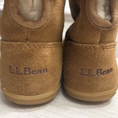 L.L. Bean Suede Sherpa wool Ankle Boots – Brown – Kids Size 12 – EUC Worn Once