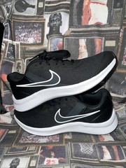 Nike Star Runner 3 GS Black Smoke Grey Size 6Y