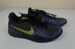 Nike Kobe Mamba Rage Black Purple Basketball Sneaker Shoes Youth 5.5Y 943808-024