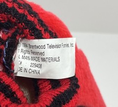 Vintage 1994 Biker Mouse From Mars Children’s Slippers Medium 7-8 Red Black Rare