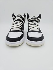 Adidas Hoops 3.0 Mid White/Black/Beige Kids Basketball Shoes IH7893 #A16