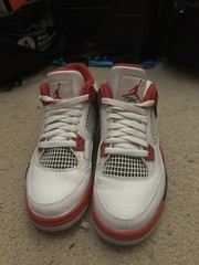 Size 6 (GS) – Jordan 4 Retro OG 2020 Low Fire Red