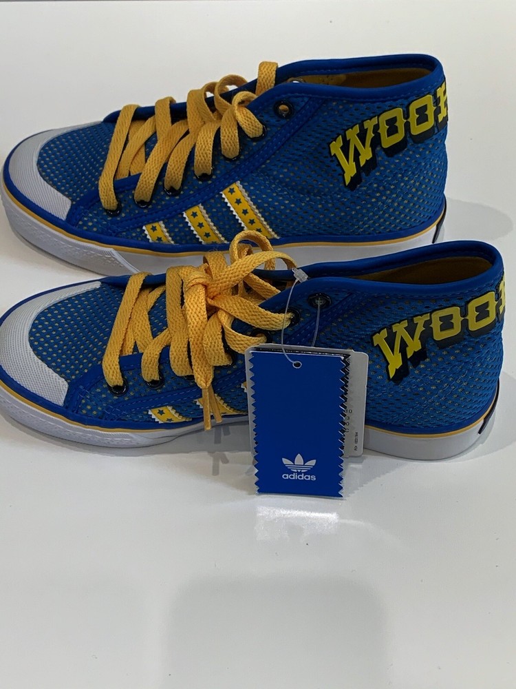 Star Wars Adidas Wookie Light Side Nizza Hi Adijunior J Prn 3.5 Kids Brand New