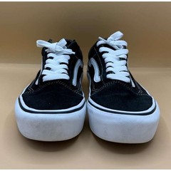 Vans Old Skool Stackform Black White Platform Sneakers 721356 Kids 5.5 Men 5.5
