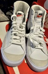 Nike Blazer Mid ’77 (GS) White / Black Orange DA4086-100 Size 6.5Y