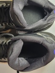 Nike Kyrie Infinity Mid Black Metallic Silver Size 7Y