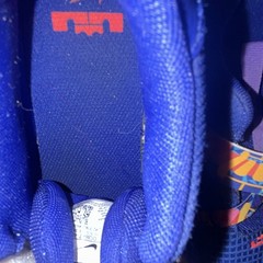 Nike LeBron Soldier 13 GS Blue/Multicolor Strap Basketball Sneaker US 3 CD6847