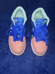 Nike Dunk Low Salmon Toe Preschool Kids Size 1Y – DZ2874-400 No box