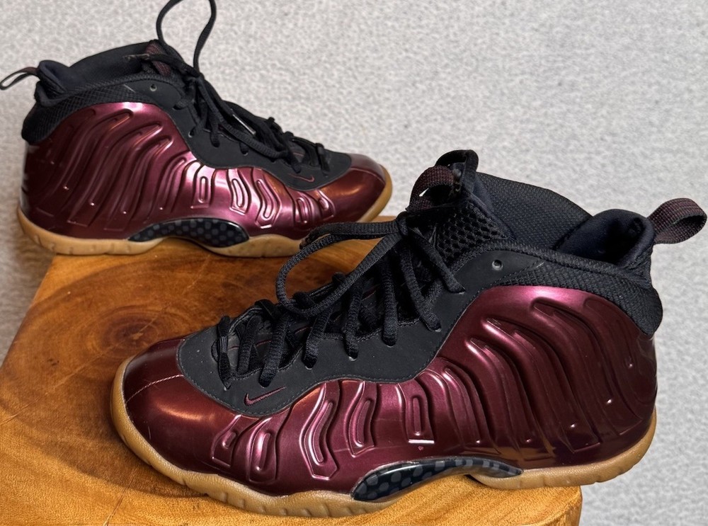Nike Foamposite Little Posite Night Maroon 644791-600 Size 5.5Y
