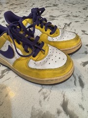 Nike Air Force 1 Low Kobe Bryant 2009 Size 12c Used No Box Vintage Pre-school