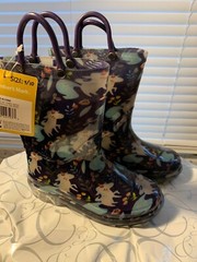 MEMBER’S MARK KIDS LIGHT UP RAIN BOOTS AT DIFFERENT DESIGN/COLOR/SIZE SLIP ON