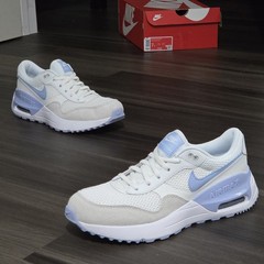 Nike Air Max SYSTM Summit White/Cobalt Bliss (GS) Size 7 Youth/8.5 WOMEN’S