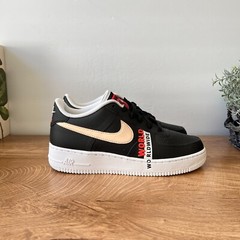 Nike Air Force 1 Low LV8 Worldwide Pack Black Shoes CN8536-001 Size 6Y GS 7.5W