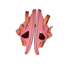 Chaco Kids Junior Size 4 Pink Orange Adjustable Strap Water Sandals Outdoor
