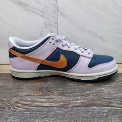 Nike Dunk Low SE Copper Swoosh DX1663-400 Blue Violet Metallic SZ 6.5Y Women’s 8